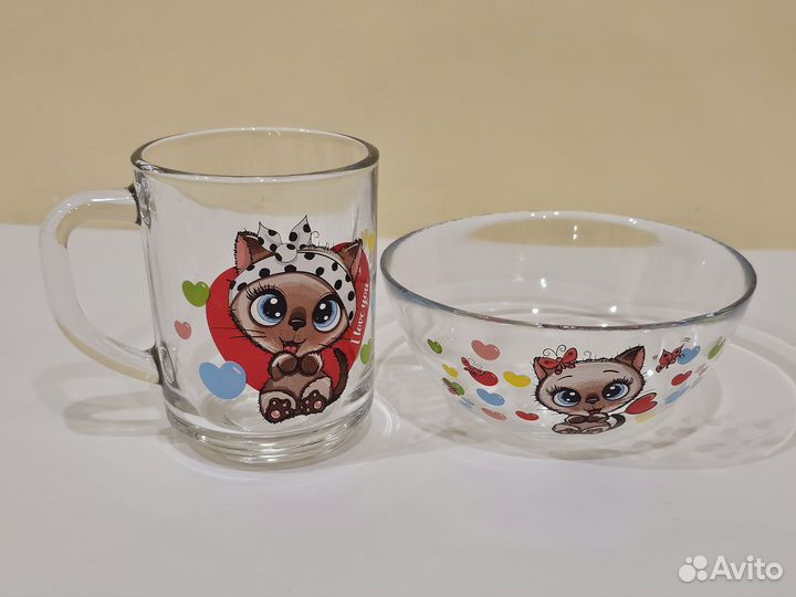 Набор детской посуды 