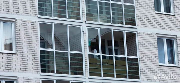 Остекление балконов в рассрочку