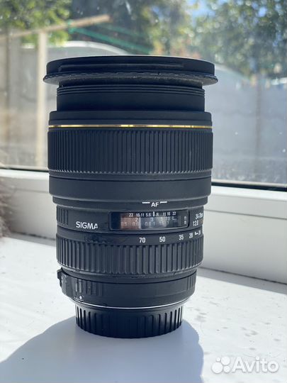 Объектив Sigma 24-70 2.8 EX DG macro