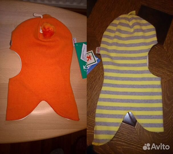 Шлемы Киват хлопок новые, размеры 0 1