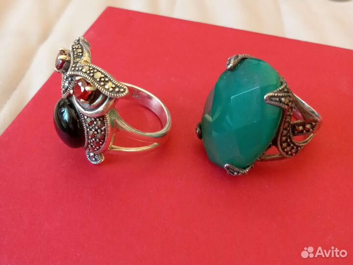 Кольца серебро