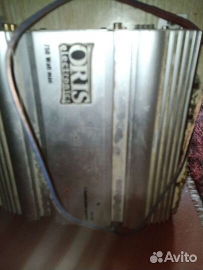 Сабвуфер и усилитель