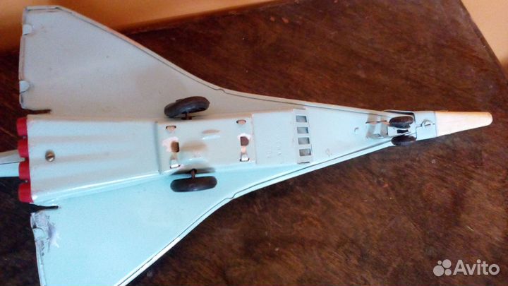 Игрушка самолет Ту-144 СССР