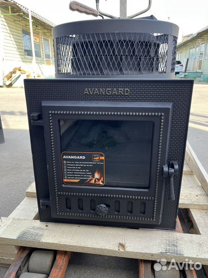 Печь чугунная Гефест Авангард зк 24(М) Ураган