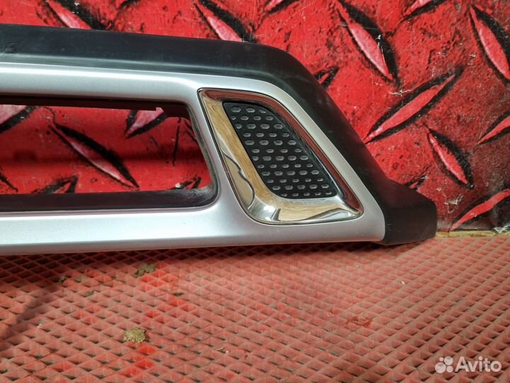 Спойлер переднего бампера Mitsubishi Outlander 3