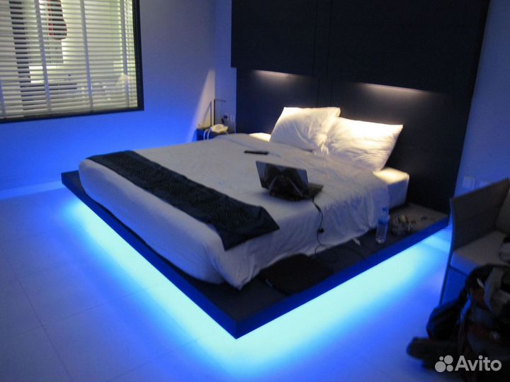 Светодиодная подсветка кровати и дивана a 81