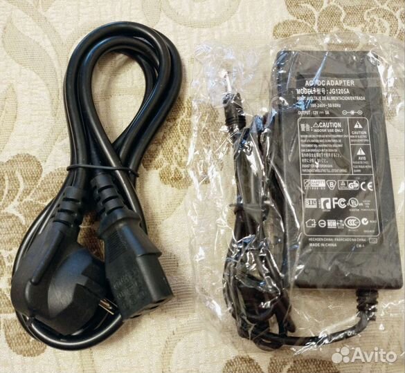 AC/DC Адаптер 12V 5A Блок питания