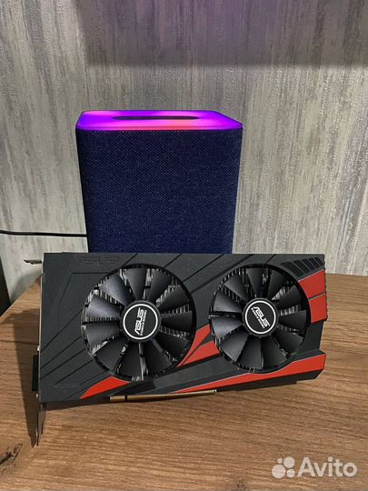 Видеокарта asus GTX 1050