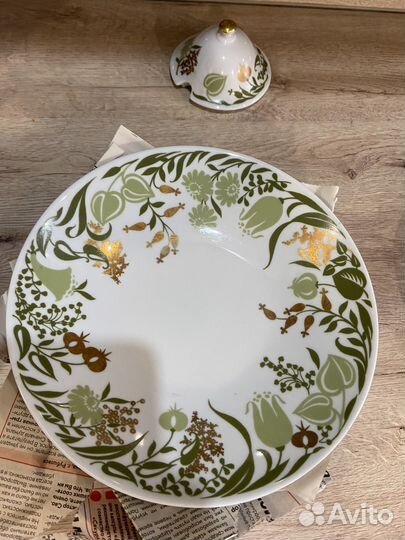 Фарфоровые тарелки ГДР