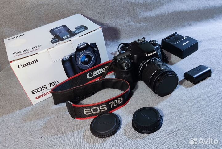 Фотоаппарат Canon 70d