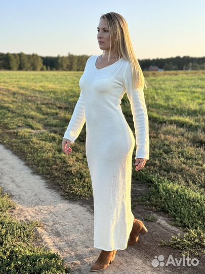 Платье теплое 42-46