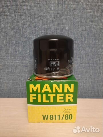 Фильтр масляный Mann W811/80
