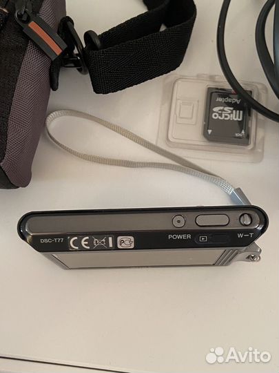 Цифровой фотоаппарат sony cyber shot dsc Т77