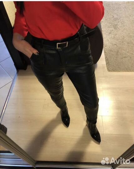 Кожаные брюки