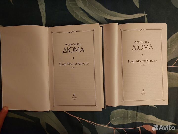 Александр Дюма Граф Монте Кристо 2 тома