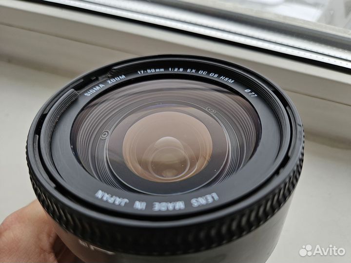 Объектив Sigma 17-50 на canon