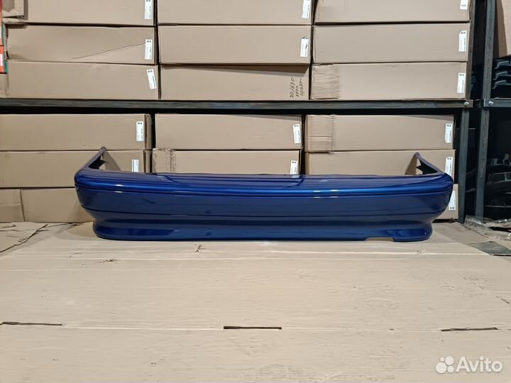 Бампер задний ваз 2114 цвет синий (мускари) 426