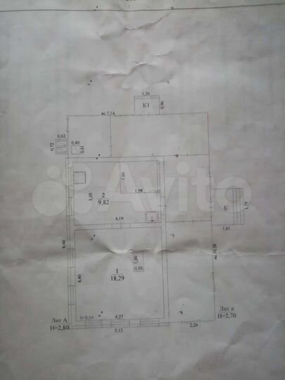 Дом 28 м² на участке 6 сот.