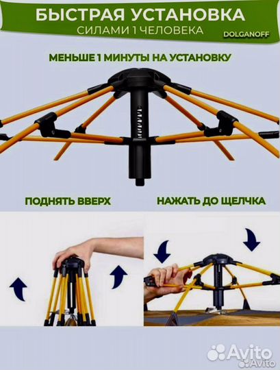 Палатка автоматическая