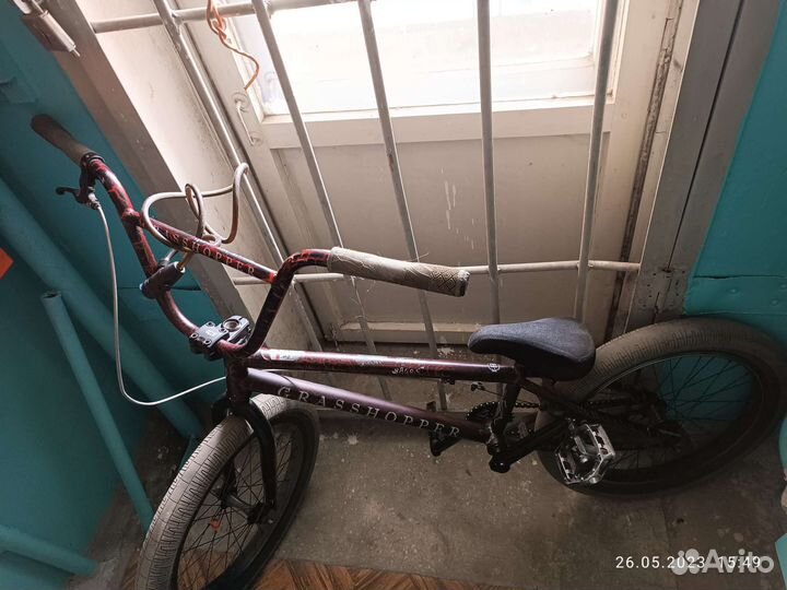 Велик проффесиональный BMX