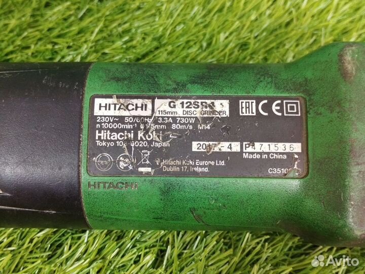 Ушм болгарка hitachi 125 лыс01