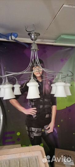 Люстра потолочная 8 рожков