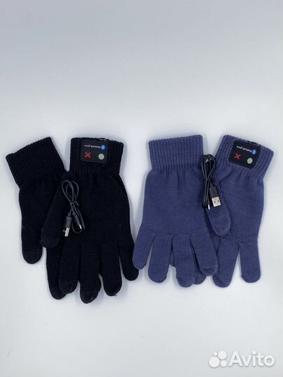 Перчатки вязаные с Bluetooth