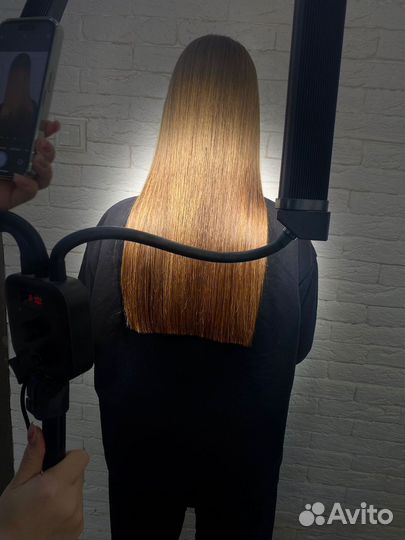 Модели: ботокс, кератин, нанопластика волос