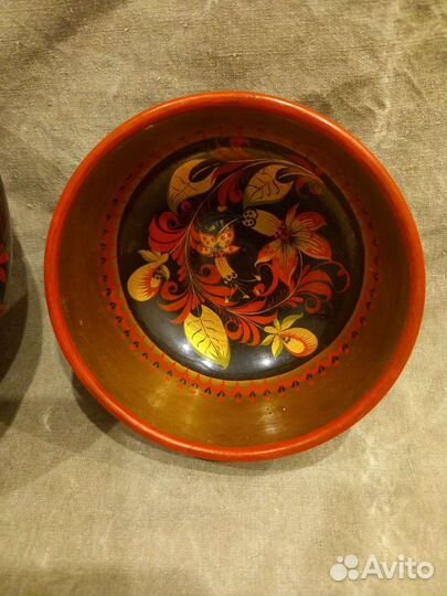 Посуда Хохлома советская СССР
