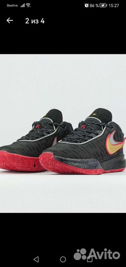 Кроссовки Nike LeBron 20 Bred