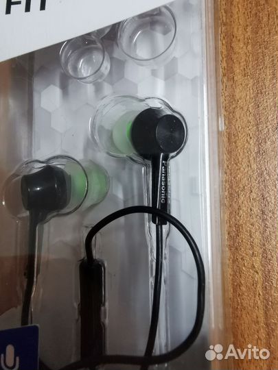 Наушники гарнитура Panasonic RP-TCM115 Comfort Fit