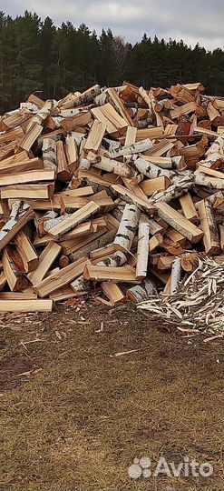 Дрова колотые