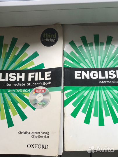 English file intermediate student’s book+workbook