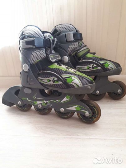Роликовые коньки раздвижные р.31-36 Re:action abec