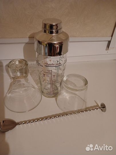 Шейкер Arcoroc, France, подарочный набор, новый