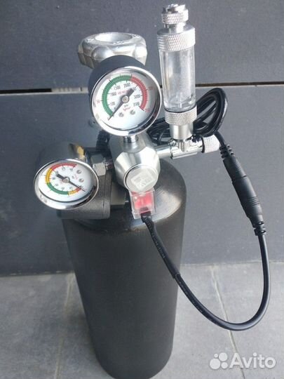 Комплект для аквариума с газом под ключ 5л