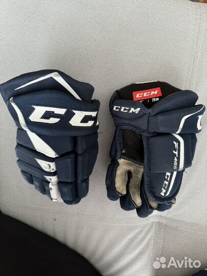 Краги хоккейные ссм FT 485