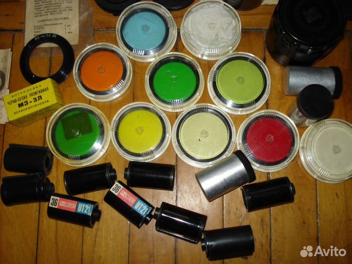 Светофильтры 49 х 0,75, СССР