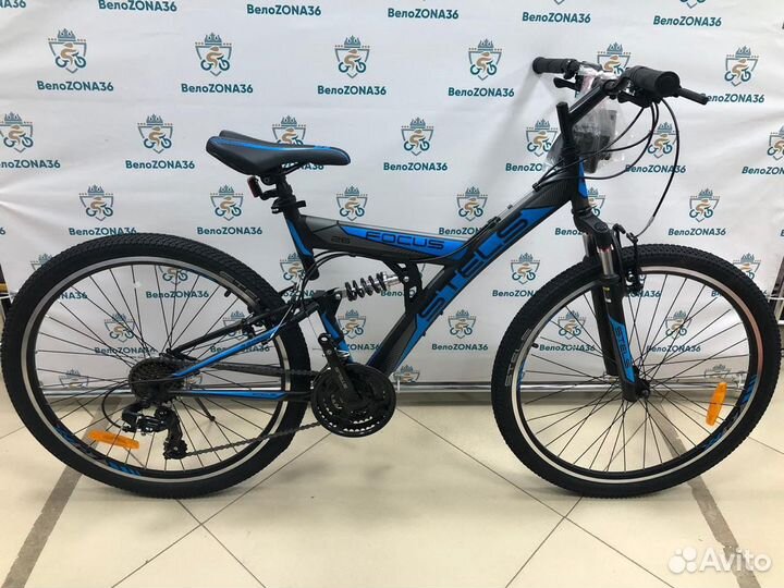 Велосипед двухподвесный Stels Focus V 26