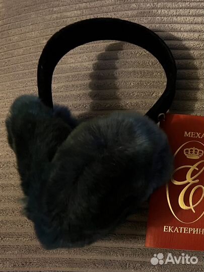 Меховые наушники