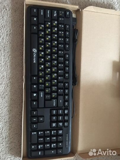 Клавиатура проводная оклик