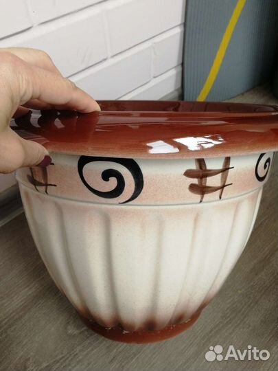 Горшок керамический 15 л