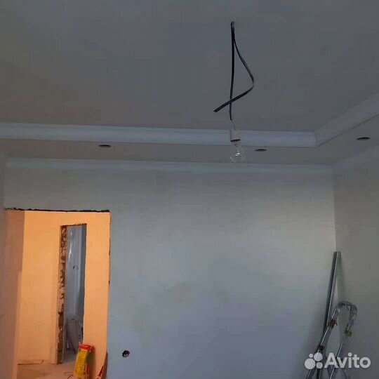 Штукатурка стен шпатлевка стен под обои