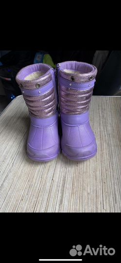 Ботинки детские утеплённые