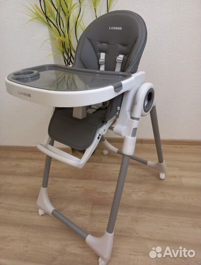 Стул для кормления Люксмам (темно серый )