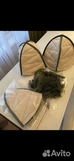 Шапки пихтовые банные