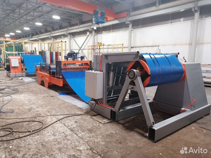 Линия продольно поперечной резки до 1.2 мм