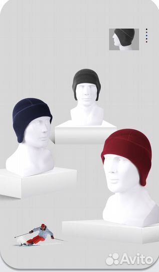 Флисовая шапка, серый снуд, серые перчатки