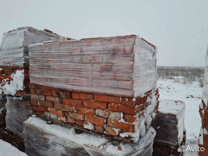 Кирпич рядовой красный 30 тыс шт