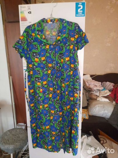 Халат женский х/б